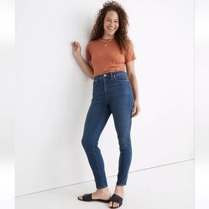 Madewell Curvy High-Rise Skinny Jeans in Coronet Wash Size 25